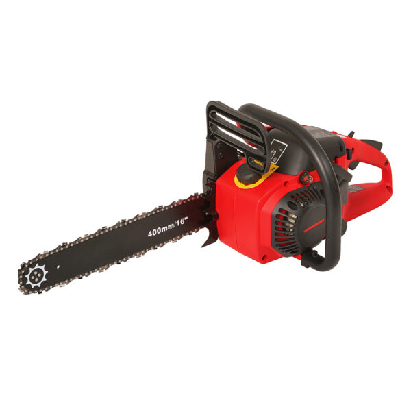 Black Steel Red Handle Chainsaw