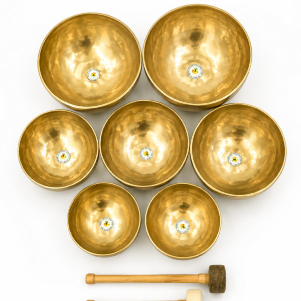 Big Octave 2 Therapeutic Handcrafted Singing Bowl Set